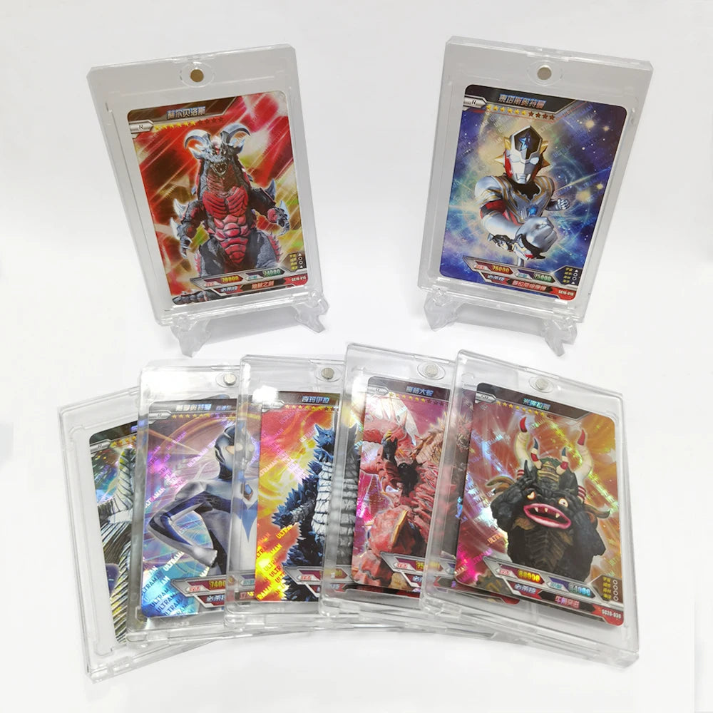 Hot Selling Clear Rigid Top loader Magnetic Card Holders for Trading Cards for Basketball Football Game Cards