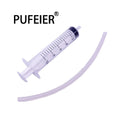 CISS Accessories 10ml Syringe With Silicone Tube Cleaning Liquid Hose Kits Printhead Nozzle Waste Tank Maintenance Clean Tool