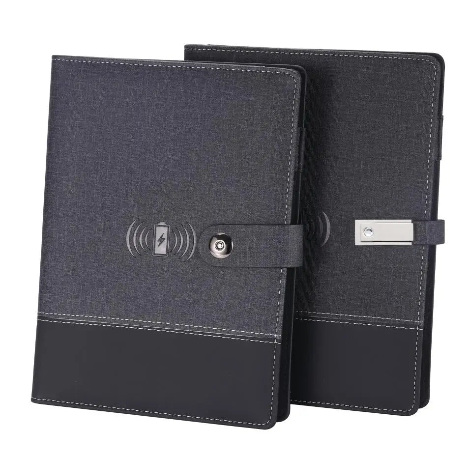luxury promotion gift set New Arrival Hot Selling Items Innovative Item Notebook Power Bank for Promotion Business Teacher Wedding Return Gifts Set