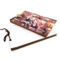 Qualisub Personalized PU Cover Memory Photo Album Sublimation PU Photo Album Blanks Sublimation Memory Photo Album