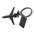 Manufacturers Zinc Alloy Stainless Steel Sublimation 3D Blank Engraving Custom Logo Airplane Metal Keychains Aviation Gifts