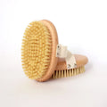 Body Wood Brush with Cactus Bristle Cellulite Remove Vegan Best Dry Brush for Flawless Skin Helps Improve Lymphatic Drainage