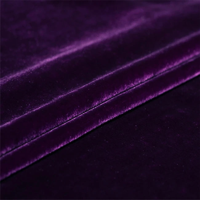 Royal Heavy Custom Graceful Silk Velvet Fabric 100% Silk 100% Viscose for Home Taxtile Curtain Pants Shirt MegaBDM