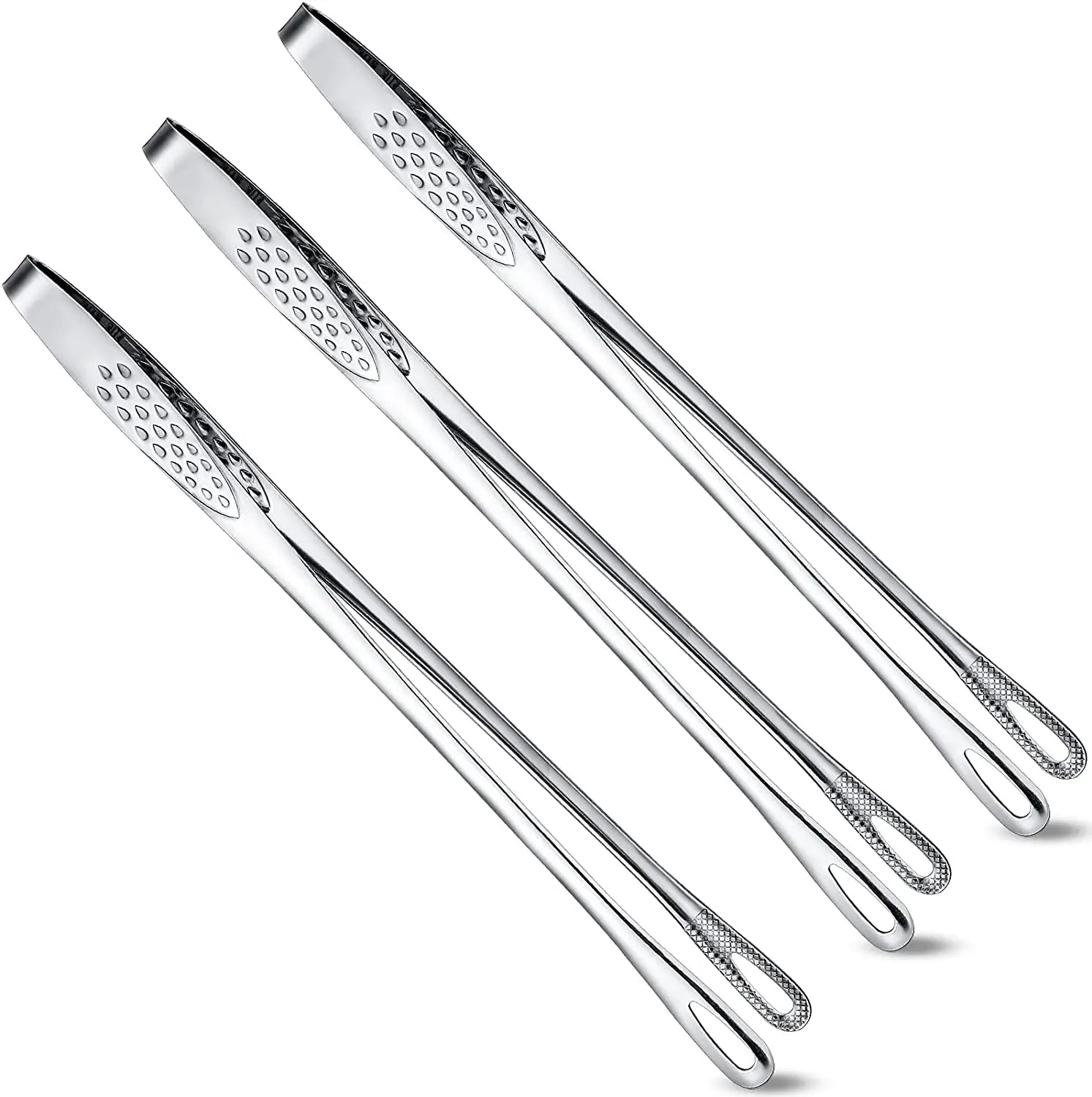 Korean-Japanese Barbecue Tongs Stainless Steel Kitchen Food Tongs Tweezers