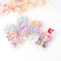 Cute Glitter Bow Hair Clips 3pcs Per Set for Girls Easter Hair Accessories