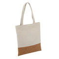 Promotional Fashion Eco Friendly Ladies Canvas Cork Bag Canvas Tote Bag Cork Fabric Bag Custom for Women LOGO