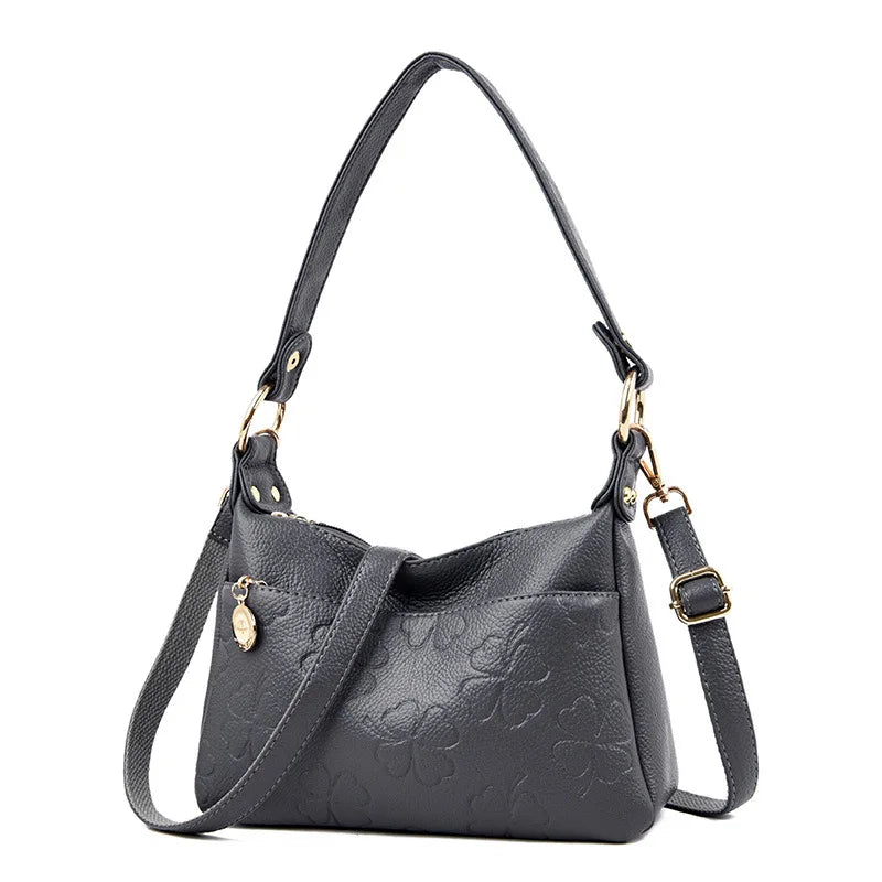 Women Casual Tote Bag Female Handbag Small Shoulder Bag for Women Tote Ladies Vintage PU Leather Crossbody Bag