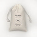 Recyclable Small Cotton Storage Drawstring Pouch Customizable Sizes (9.5x13cm/3.9x5.1inch) MegaBDM