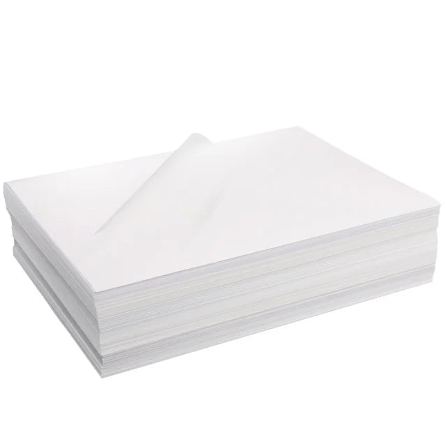 A4 Size Transparent Labels Paper Adhesive PVC Vinyl Waterproof Clear Labels PET Stickers for Information  Custom logo