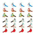 Cute Enamel Bird Animal Charms Alloy Enamel Pendants for Jewelry Making
