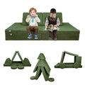 Hot Sell Children Play US-certipur Foam Configurable Play Couch Furniture Folding Modular Living Room Sofas Kids Play Couch