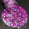 Wholesale Chameleon Chunky Mix Glitter Color Shifting Bulk Glitter Craft Supplies Christmas Decorations