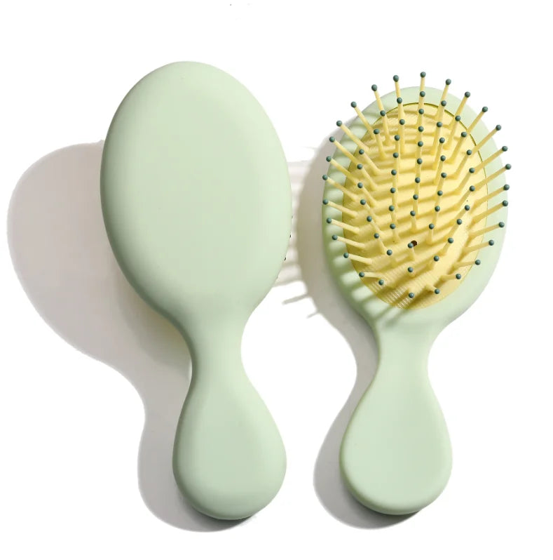 Mini Hand Hair Brush Cheap Plastic Air Cushion Hair Brush Detangling Hair Combs