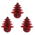 2023 Eco-friendly Multi-color Honeycomb Printed Chun Shape Paper Ornaments for Chinese New Year Custom Size BSCI Certified Xmas