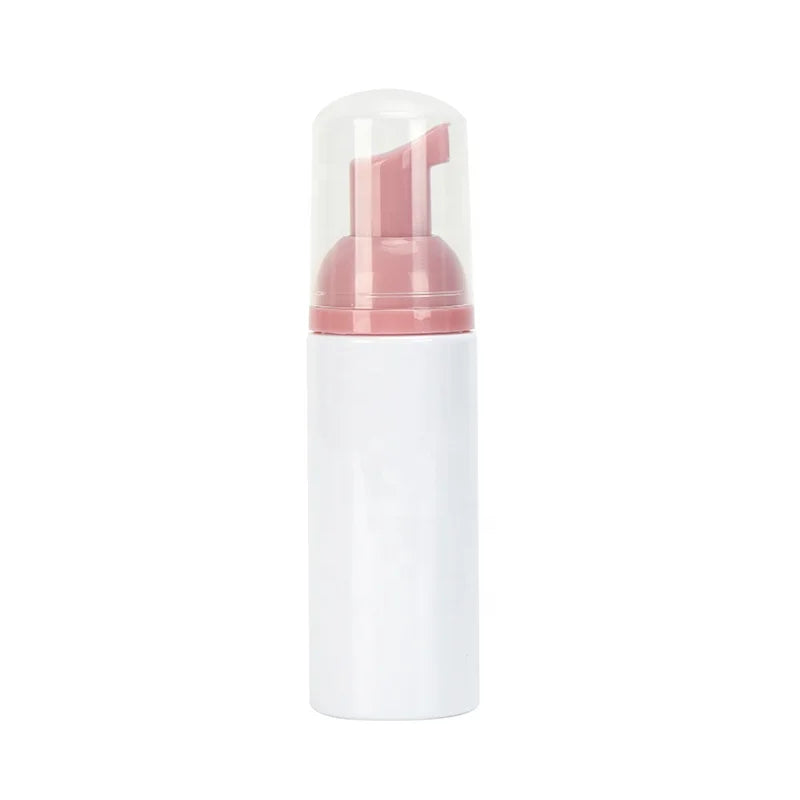 50ml 60ml Plastic Empty Skin Care Foam Pump Bottle Pink Green Facial Cleanser Bottle Plastic Liquid Soap Bottle