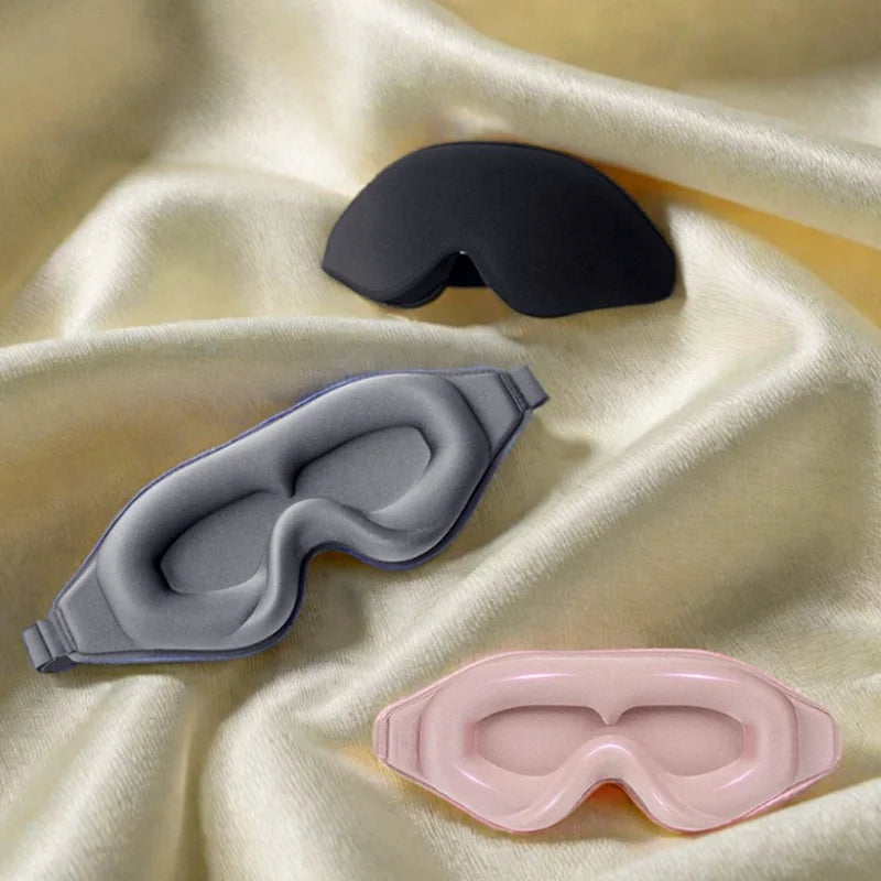 2026 Luxury 3D Blackout Eye Sleep Mask Hot Selling Cotton Personal Health Care Anti-Wrinkle & Moisturizing Fatigue Relief CN;GUA MegaBDM