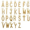 A-Z 26pcs/set Metal Zinc Alloy English Letter A-Z Charms Fit Jewelry Pendant DIY Necklaces Bracelets Making S109