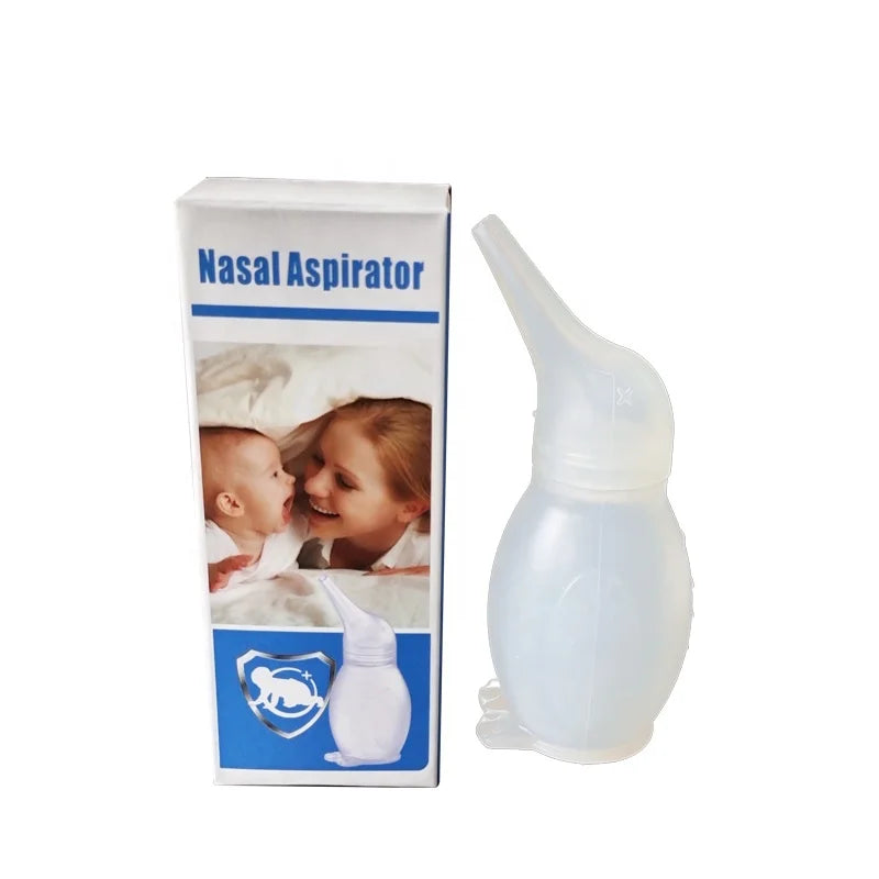 Infant Newborn Soft Penguin Long Tip Nasal Suction Nasal Aspirator Mouth Suction Cleansing Sucker Nose Tool Nasal Aspirator