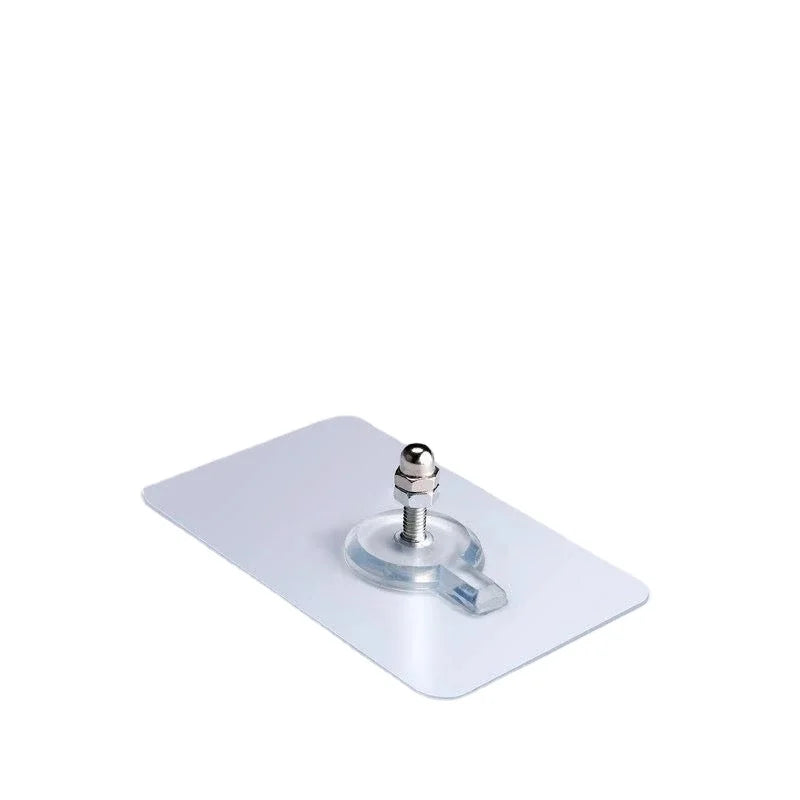 Nail Stainless Steel Screw Stickers Punch-Free Adhesive Wall Hook for Bathroom Use as Picture Hanging Hook or Tool