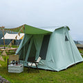 Outdoor Family Camping Tent Thickened Waterproof Sunscreen Living Resort Tent