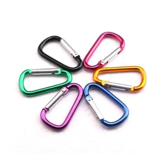 D-type Mountaineering D Shaped Buckle Backpack Quick Release Hook S Shape Alloy Camping Hanging Multi-function  Buckle
