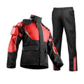SULAITE Reflective Black Rain Coat Bike Suit Rainwear Motorcycle Men Waterproof Suit Raincoat for Motorcycle Riders