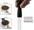 Aluminum Handle Needle Coffee Tamper 58mm 53mm 51mm Coffee Distributor Leveler Tool Needle Type Coffee Distributor