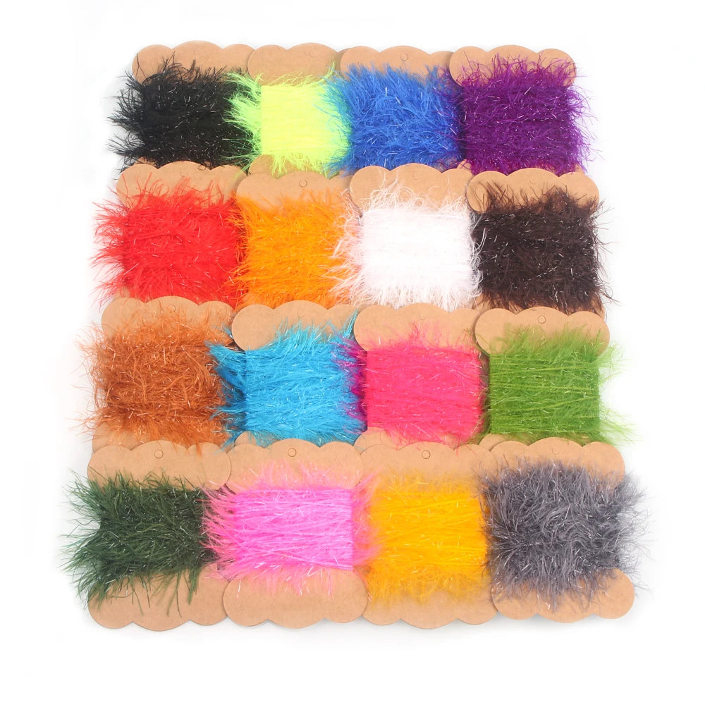 Ice Straggle Chenille Fly Tying Material for Nymph Bugs Scud Woolly Bugger Streamer Flies Salmon Bass Pike Fly Fishing Tackle
