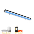 50W Tuya Smart Home LED Sky Sun Ceiling 140*1150mm Panel Artificial Virtual Skylight Natural Blue Sky Lights