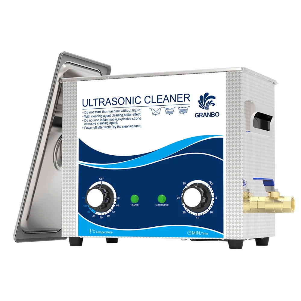 Professional Ultrasonic Jewelry Cleaner Machine Digital Heater Timer Commercial Denture Dental Oral Irrigator Cleaner