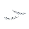 Starlink Earring for Women Classical  Round  Earrings 18k Gold Lab Round Diamond Daily Life Earrings for Women Girl
