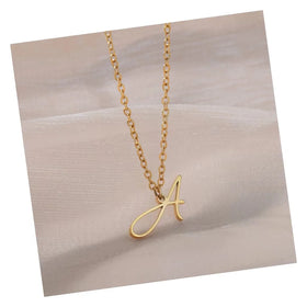 Custom Fashion Heart Name Dainty Stainless Steel Necklace Fine Butterfly Letter Alphabet Necklaces for Women Mothers Day Gifts