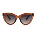 VIFF HP19283 Women Cateye Sunglasses Retro Glass UV400 Eyewear Vintage Sunglasses