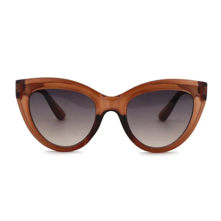 VIFF HP19283 Women Cateye Sunglasses Retro Glass UV400 Eyewear Vintage Sunglasses