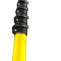 13m 17m 21m 19m 15m 3K 100% Carbon Fiber Telescopic Pole with Three Sections Clamp for Window Washing Carbon Steel Model CNER