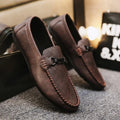 Spring and Summer Hot-Selling Style PU Leather Shoes Men's Casual Shoes Trendy Leather Shoes
