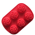 Romantic Rose Flower Silicone Molds for Cake Chocolate & Candy Baking for Valentine's Day OEM/ODM Welcome