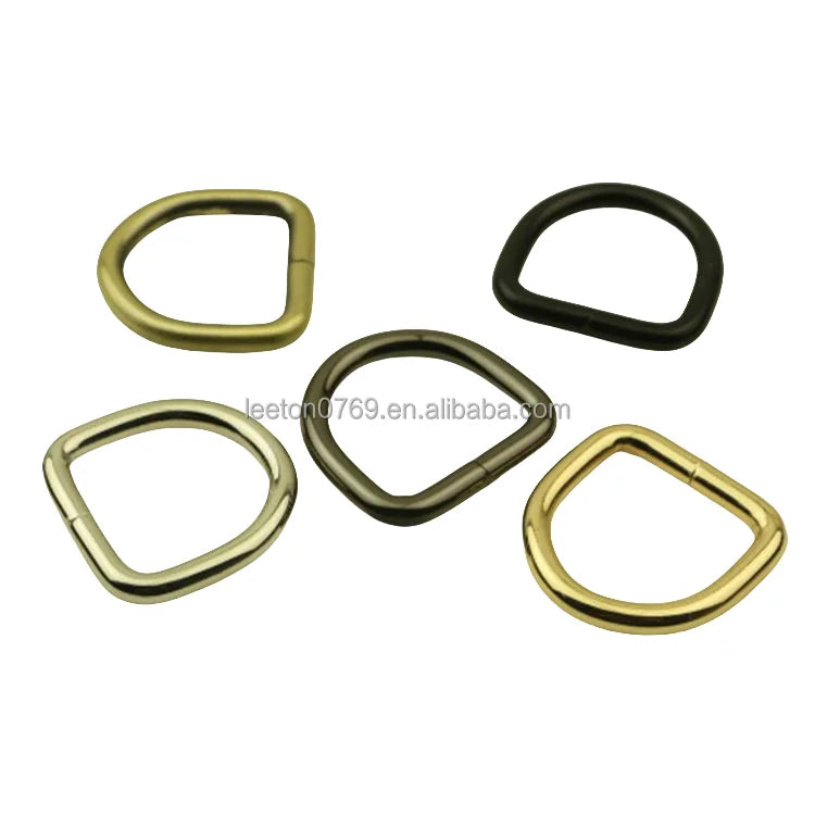 Stock Supply 1.0 Inch 25mm 5 Colors Metal Horseshoe Bag Buckle
