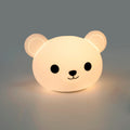 Silicone Contemporary LED Night Light with Touch Control Rechargeable for Bedroom Use-Customizable Colors