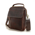 Factory Supply Wholesale Customize Design Genuine Leather Men Customized Shoulder Messenger Bag Real Leather Crossbody Bag