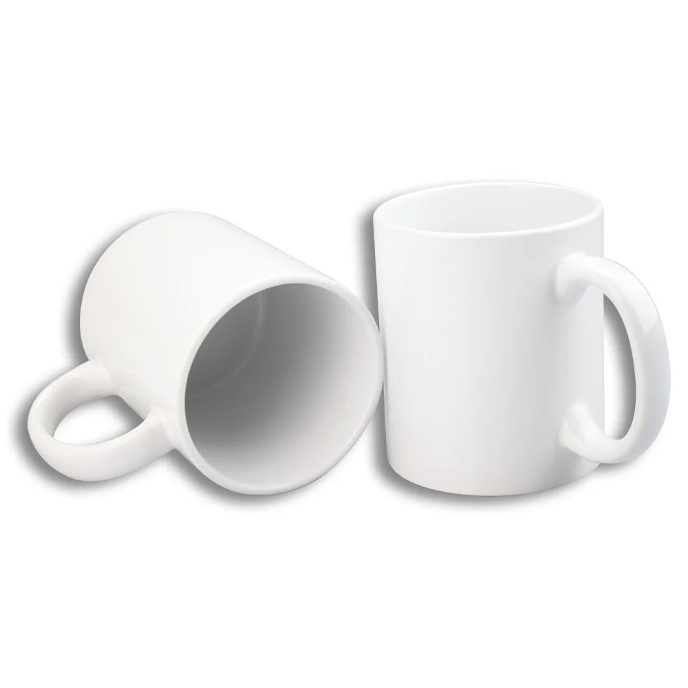11oz Sublimation Cups  White Ceramic Sublimation Blanks Mugs for Sale Sublimation Mug Supplier