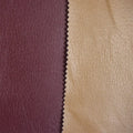 Thin PU Synthetic Leather for Garment Jackets Exquisite Pattern Polyester Coat Backing Leather