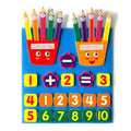 New Arrival Felt Early Education Toys Digital DIY Addition and Subtraction Practice Toddler Teaching Aids Finger Digital Toy