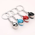 Creative Color 3D Metal Motorcycle Helmet Pendant Safety Helmet Key Chain Car Key Chain Pendant