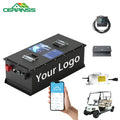 CERRNSS 36v 48v 72v 96v Hunting Golf Cart Battery 105ah 150ah 200ah 280ah Game Car Electric Hunting Buggy Lithium Battery Pack MegaBDM