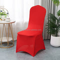 LGC037 Red Elastic Event Wedding Use Spander Banquet Chair Covers for Sale Chair Cover Wedding Chair