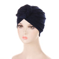 5 Colors Print Turban Hat New Inner Hijab Women Muslim Stretch Hat Islamic Under Scarf Head Wrap