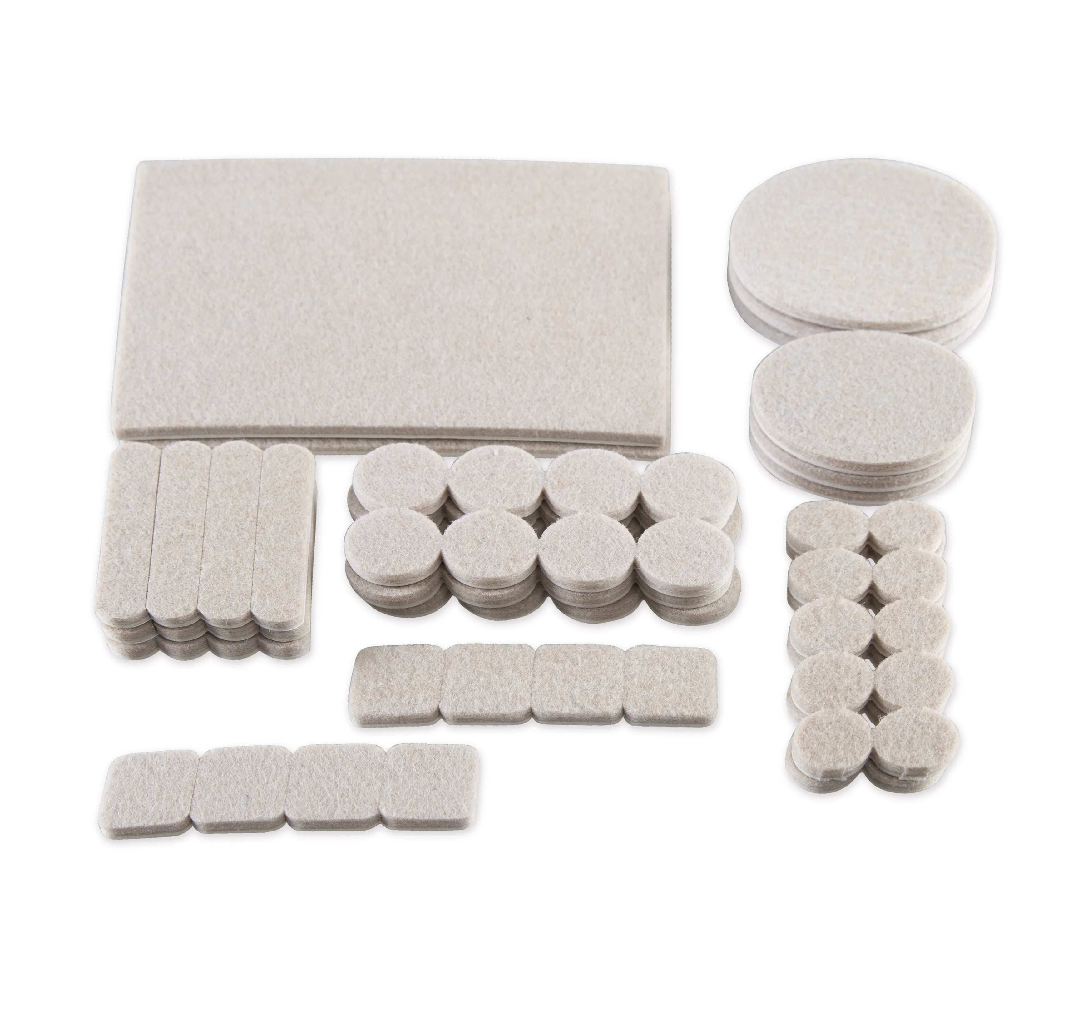Customizable Import Filzunterlage Variety Size Felt Pads Self-Adhesive Polyester Floor Protector Furniture Feet Pad