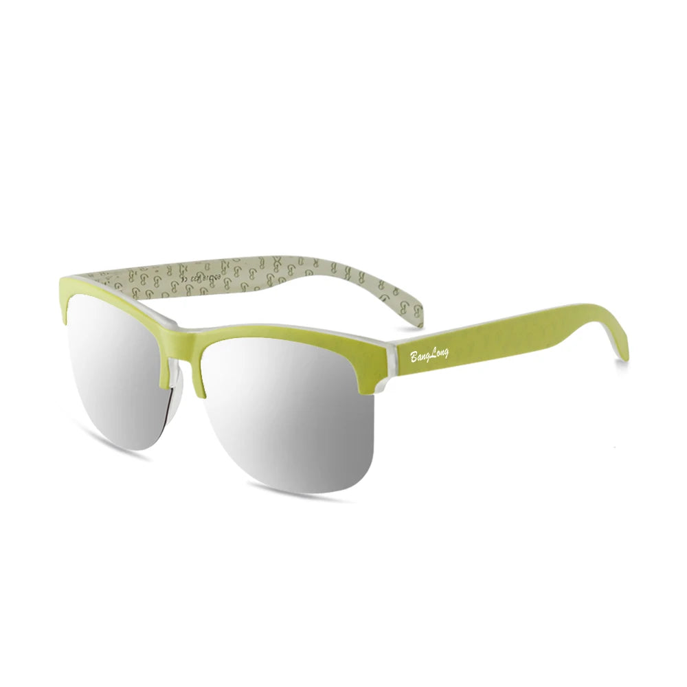 Custom Printed Logo Sticker Polarized Sunglasses for Women Multi-Functional