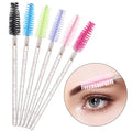 Eyelash Brush Makeup Tool Eyelash Comb Wholesale Disposable Portable Eyelash Brush Scrub Lash Crystal Rod Brush Cosmetic Tools